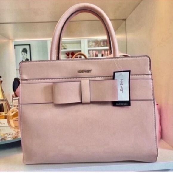 NWT NINE WEST MIREYA SATCHEL HANDBAG PURSE - Picture 1 of 10
